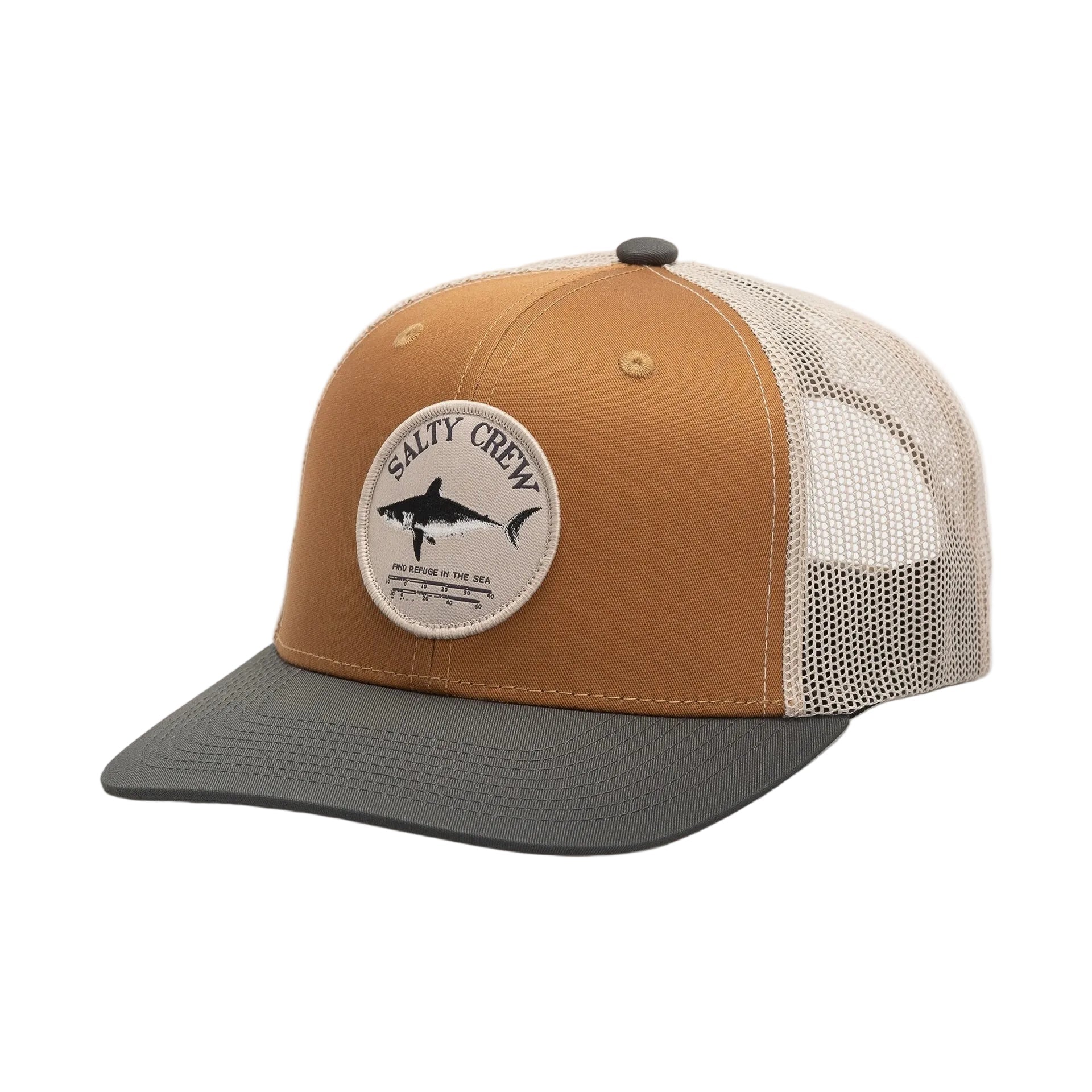 Salty Crew Bruce Trucker Hat - Brown