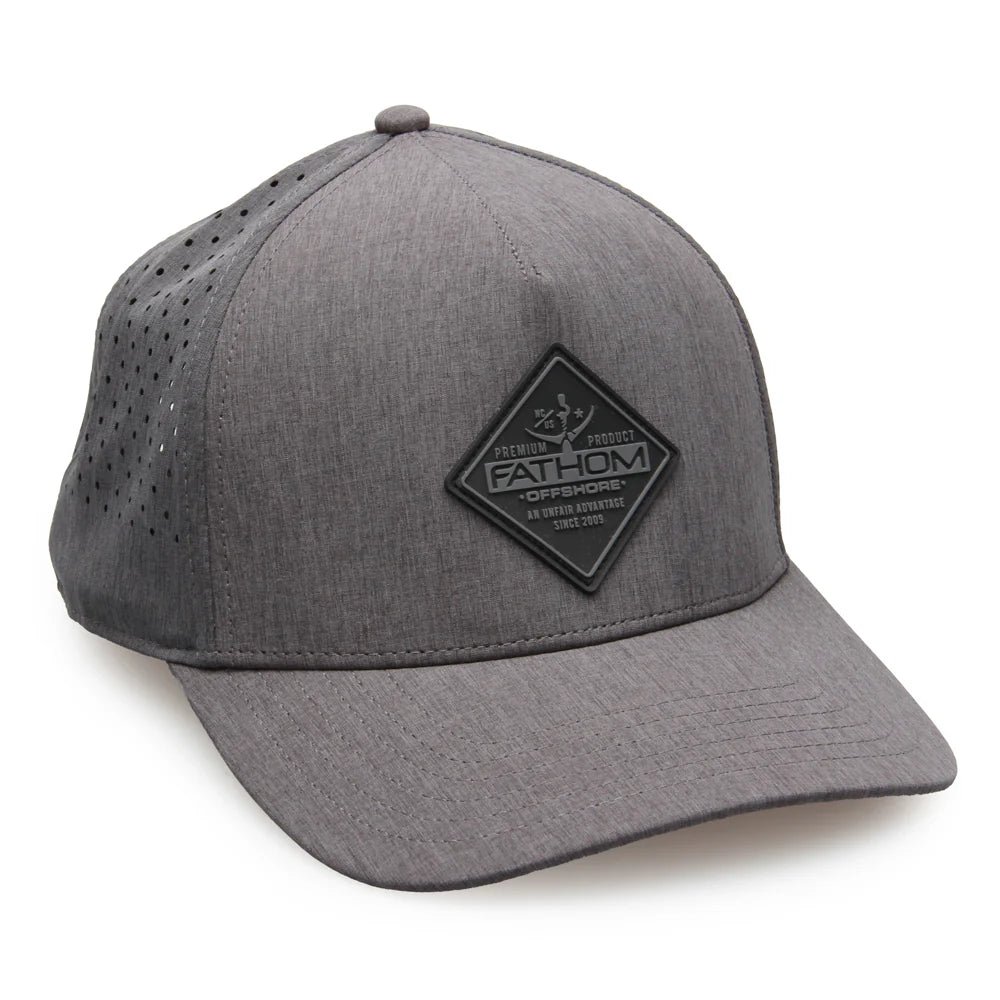 Fathom Halcyon Performance Cap - Charcoal
