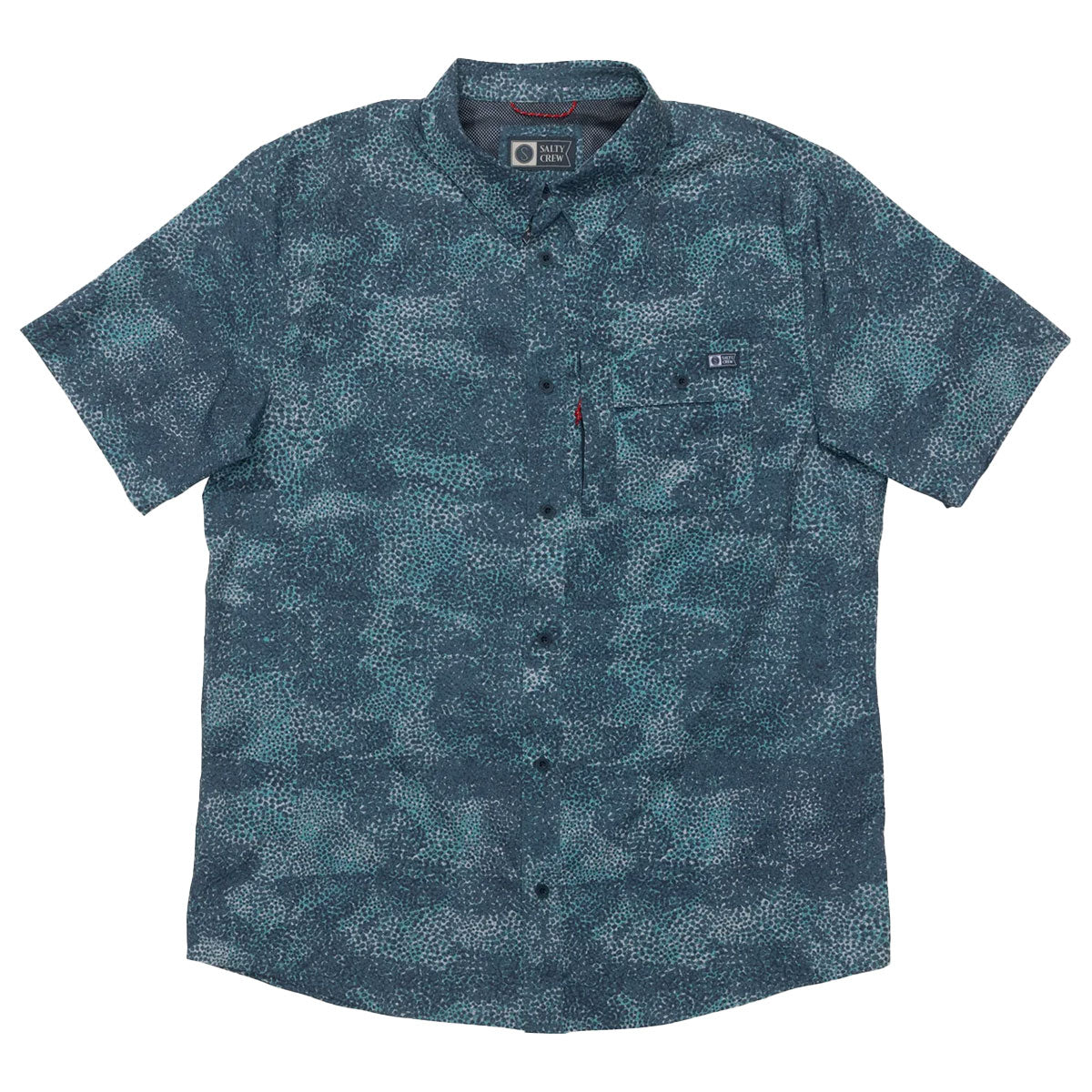 Salty Crew Flagship UV Button Up - Navy