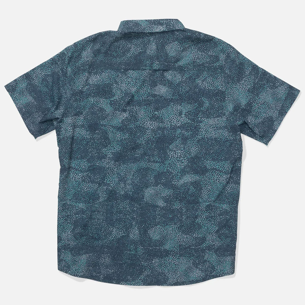 Salty Crew Flagship UV Button Up - Navy